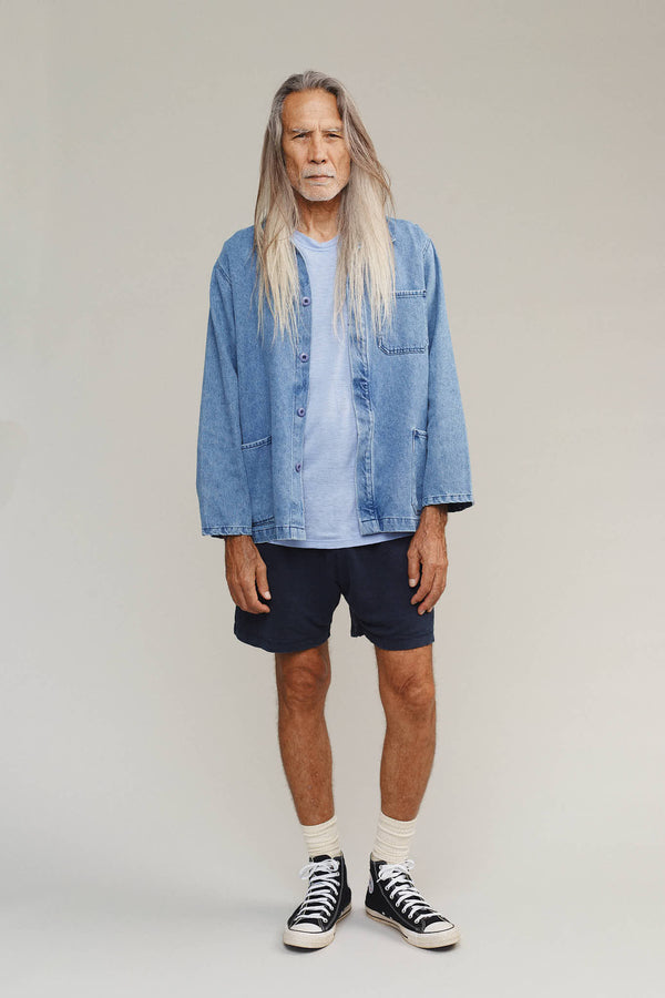 Kona 100% Hemp Short | Jungmaven Hemp Clothing & Accessories / model_desc: Martial is 6’2” wearing L