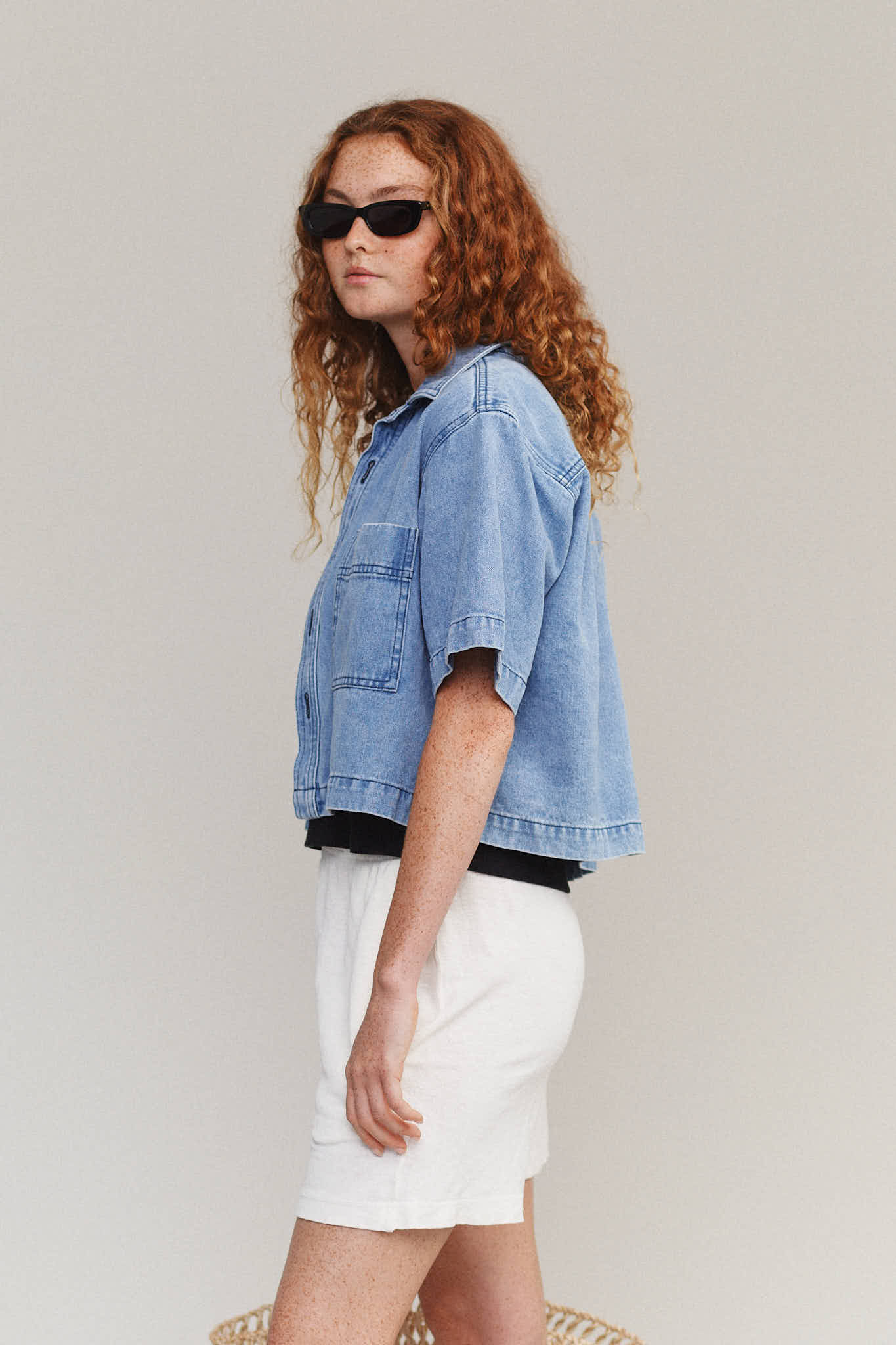 Denim Phinney Shirt | Jungmaven Hemp Clothing & Accessories - USA Made