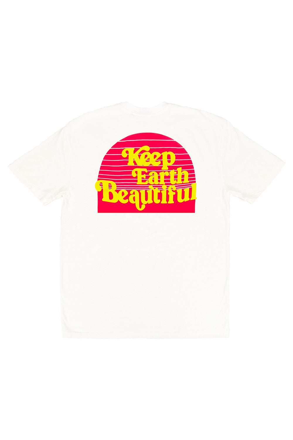 Keep Earth Beautiful Tee | Jungmaven Hemp Clothing & Accessories / Color: Pink Grapefruit