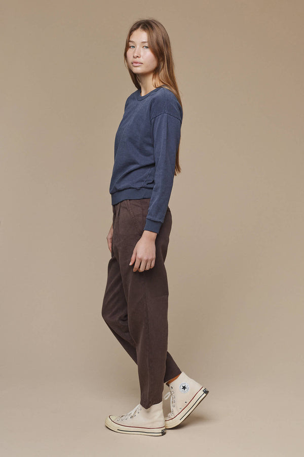 Laguna Cropped Sweatshirt | Jungmaven Hemp Clothing & Accessories / Color: