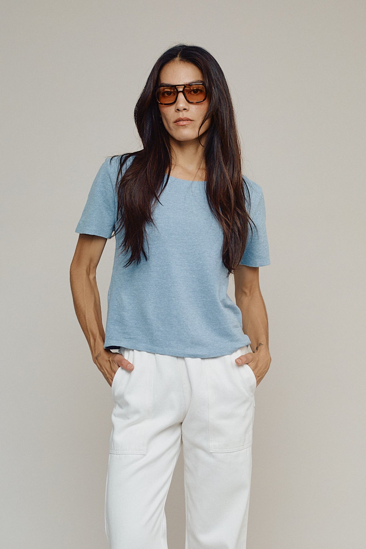 Loma Pique Tee | Jungmaven Hemp Clothing & Accessories - USA Made Loma Pique Tee | Jungmaven Hemp Clothing & Accessories - USA Made