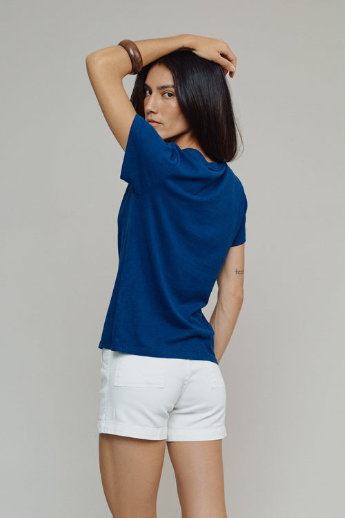 Lorel Tee | Jungmaven Hemp Clothing & Accessories / model_desc: Jenna is 5’10” wearing S