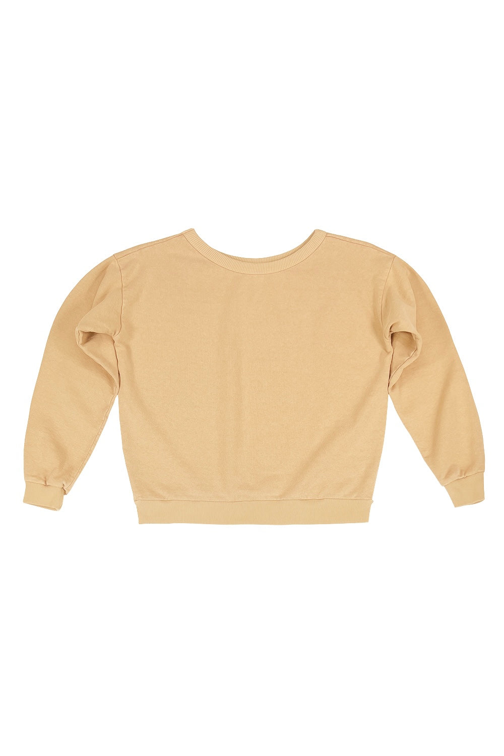 Laguna Cropped Sweatshirt | Jungmaven Hemp Clothing & Accessories / Color: Oat Milk