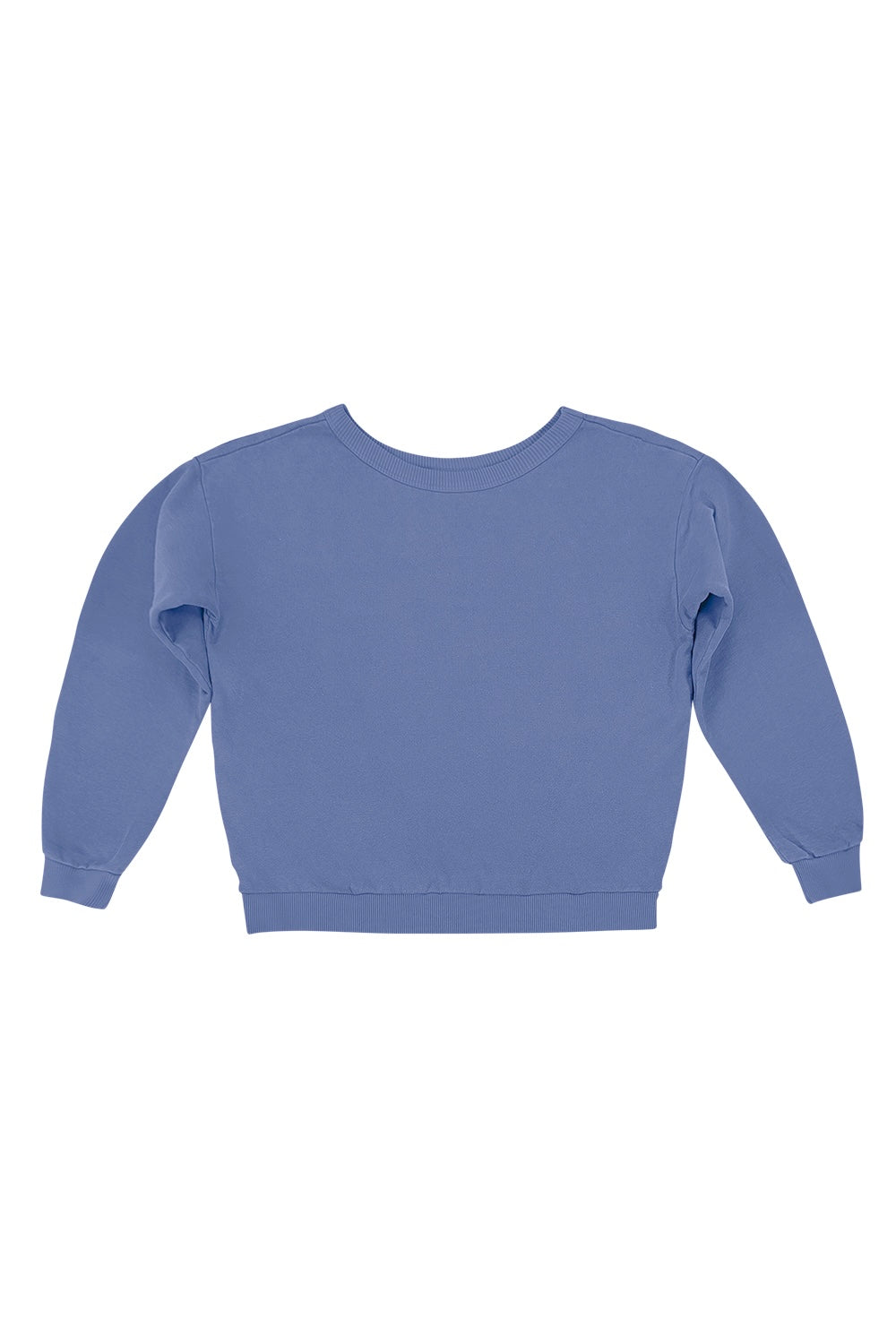 Laguna Cropped Sweatshirt | Jungmaven Hemp Clothing & Accessories / Color: Wisteria