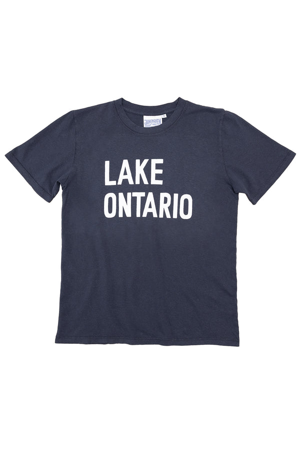 Lake Ontario Jung Tee | Jungmaven Hemp Clothing & Accessories / Color: Navy