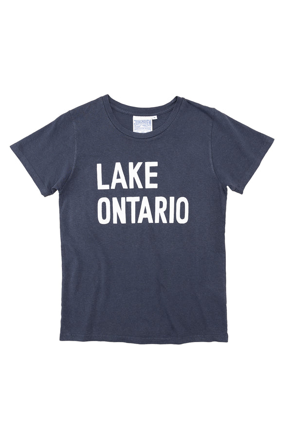 Lake Ontario Lorel Tee | Jungmaven Hemp Clothing & Accessories / Color: Navy