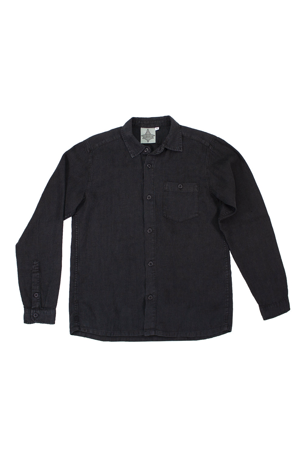 Lassen 100% Hemp Shirt | Jungmaven Hemp Clothing & Accessories / Color: Black