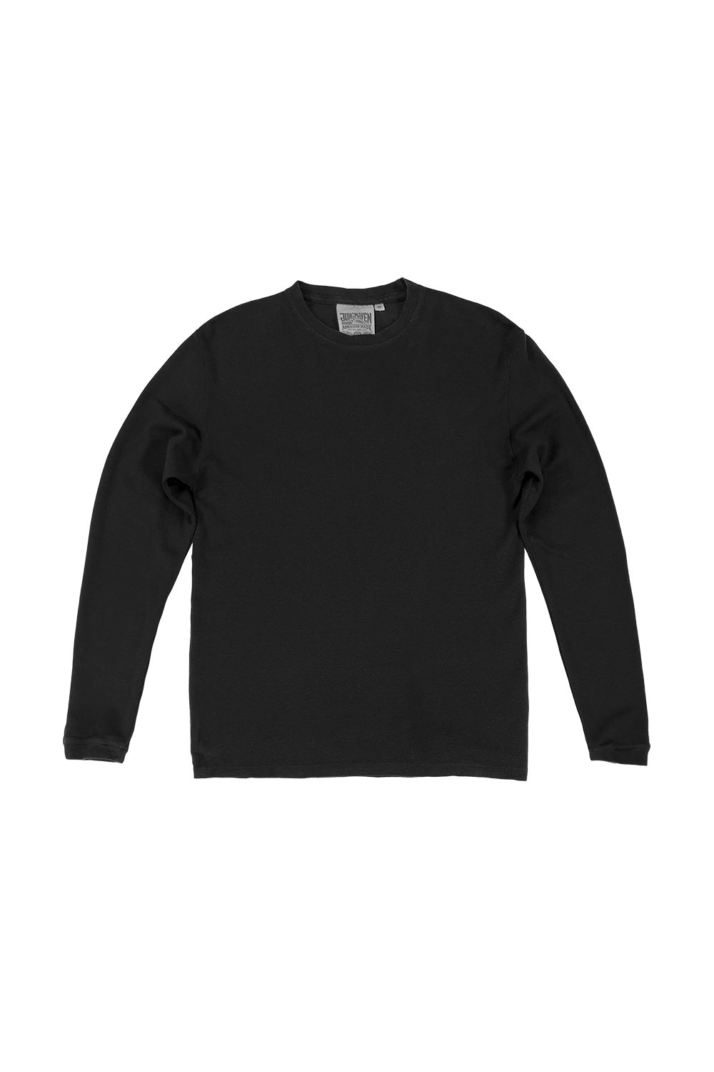 Logan Long Sleeve Tee | Jungmaven Hemp Clothing & Accessories / Color: Black