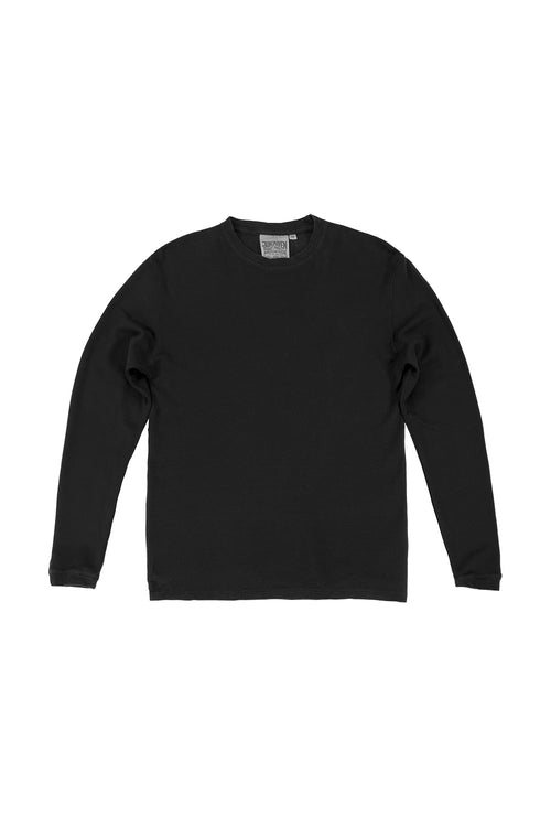 Logan Long Sleeve Tee | Jungmaven Hemp Clothing & Accessories / Color: Black