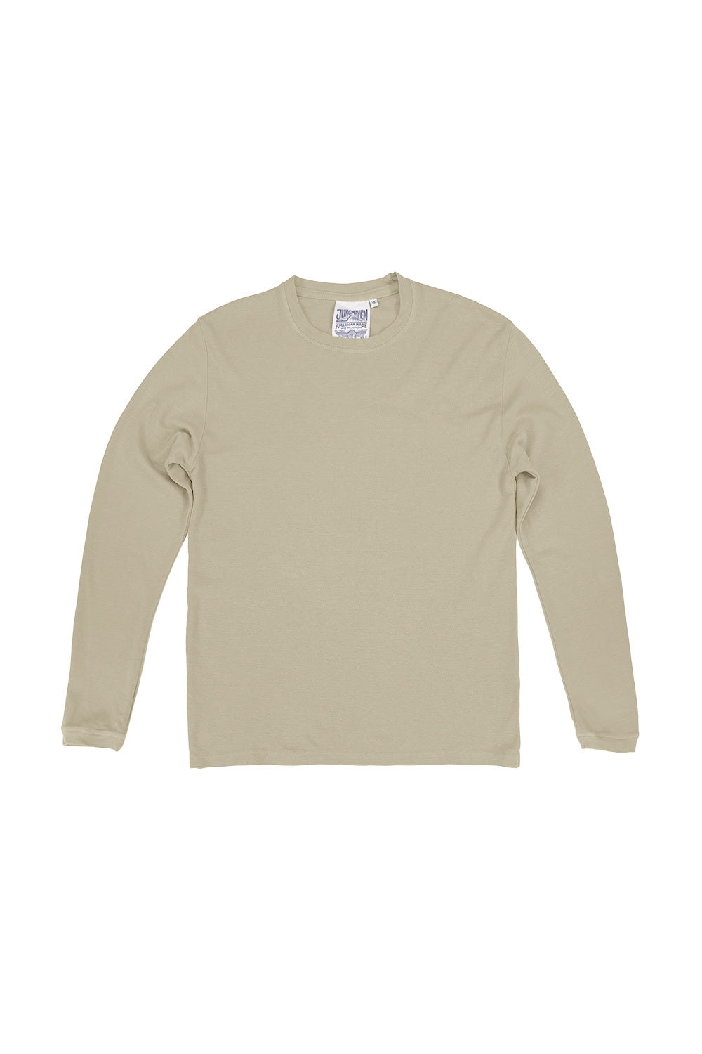 Logan Long Sleeve Tee | Jungmaven Hemp Clothing & Accessories / Color: Desert Khaki