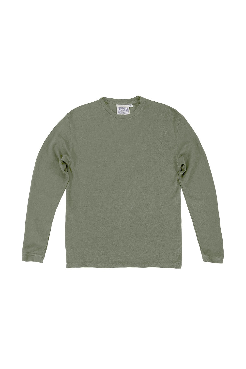 Logan Long Sleeve Tee | Jungmaven Hemp Clothing & Accessories / Color: Olive Green