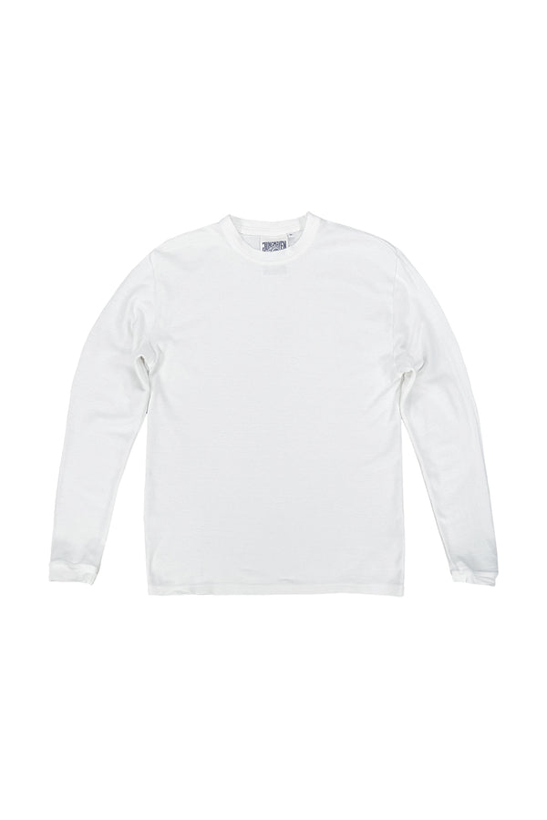 Logan Long Sleeve Tee | Jungmaven Hemp Clothing & Accessories / Color: Washed White