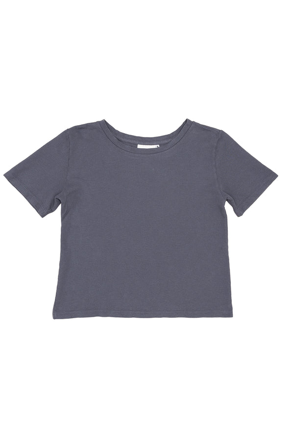 Loma Pique Tee | Jungmaven Hemp Clothing & Accessories / Color: Diesel Gray