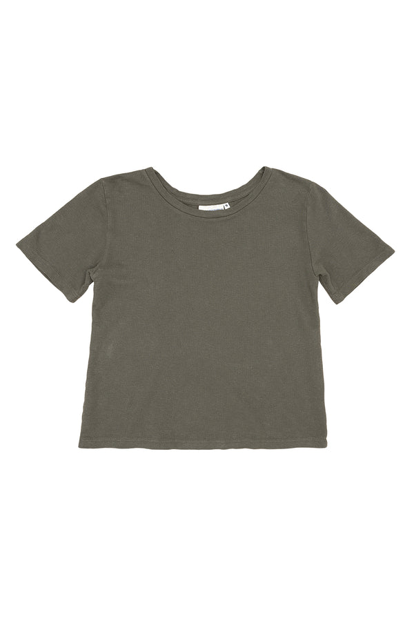 Loma Pique Tee | Jungmaven Hemp Clothing & Accessories / Color: Olive Green