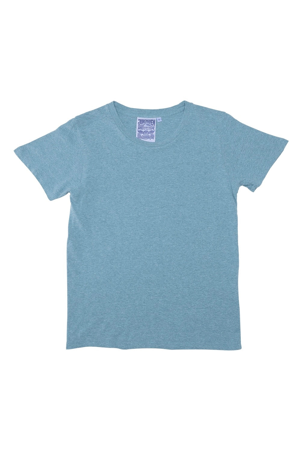 Heathered Lorel Tee | Jungmaven Hemp Clothing & Accessories / Color: Blue Heaven