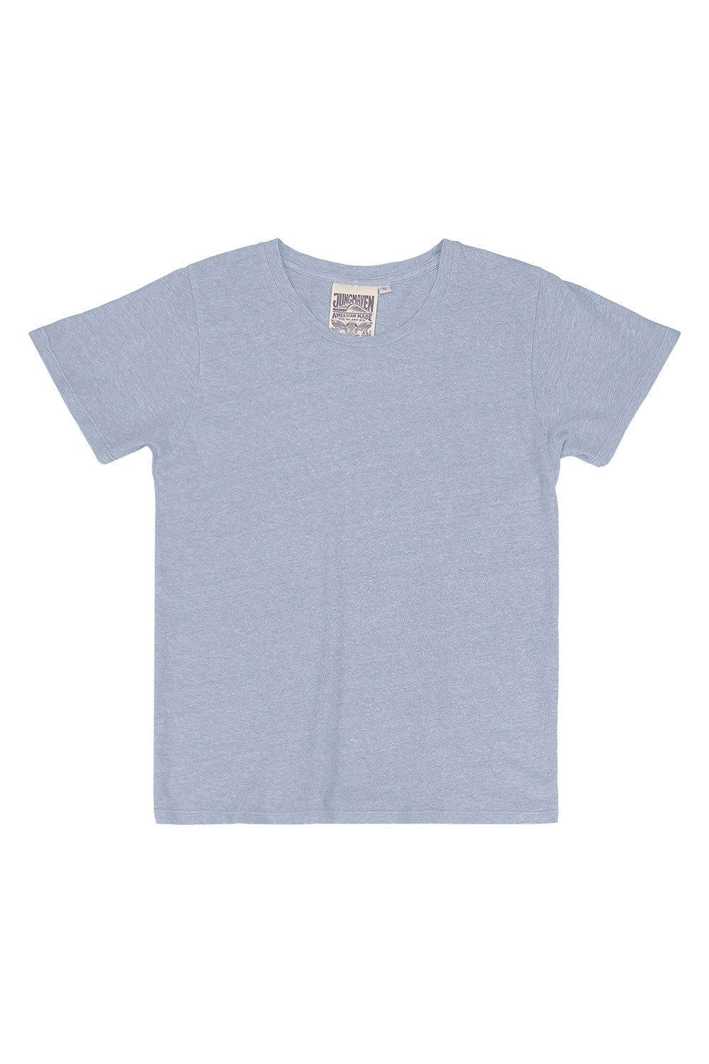 Heathered Lorel Tee | Jungmaven Hemp Clothing & Accessories / Color: Coastal Blue