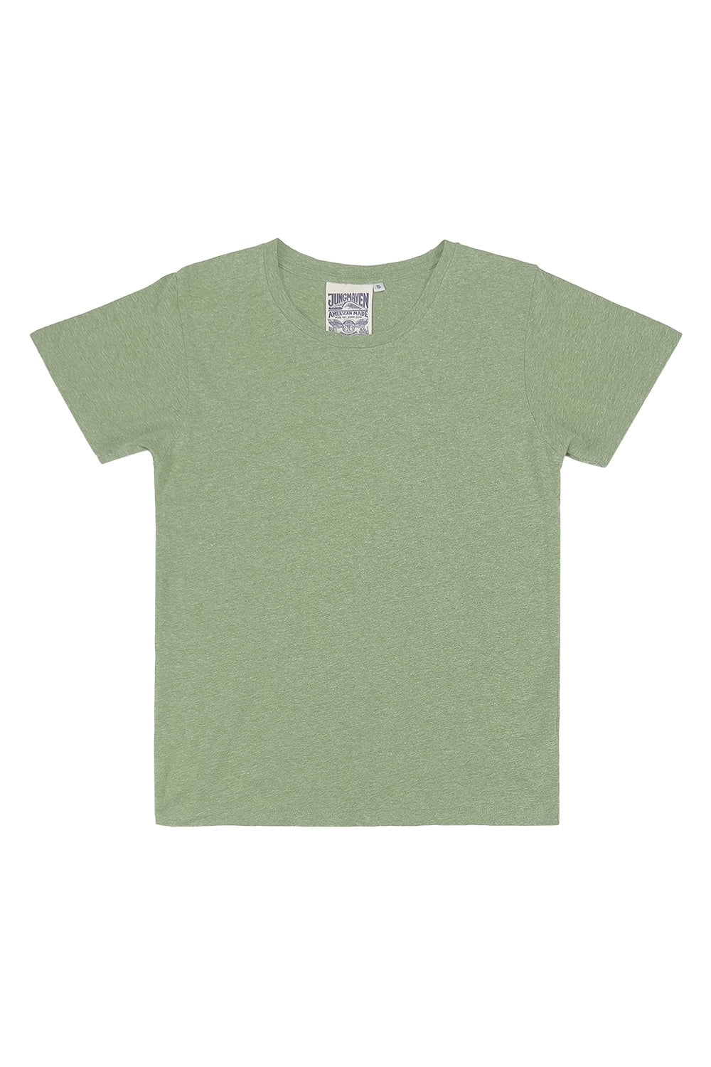 Heathered Lorel Tee | Jungmaven Hemp Clothing & Accessories / Color: : Pistachio 