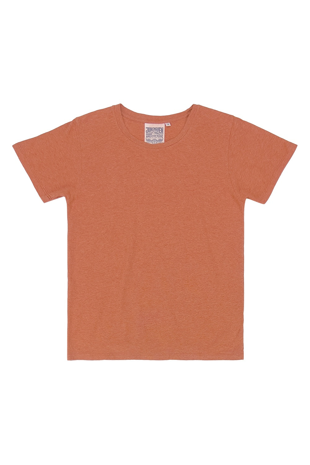 Heathered Lorel Tee | Jungmaven Hemp Clothing & Accessories / Color: Rooibos Tea