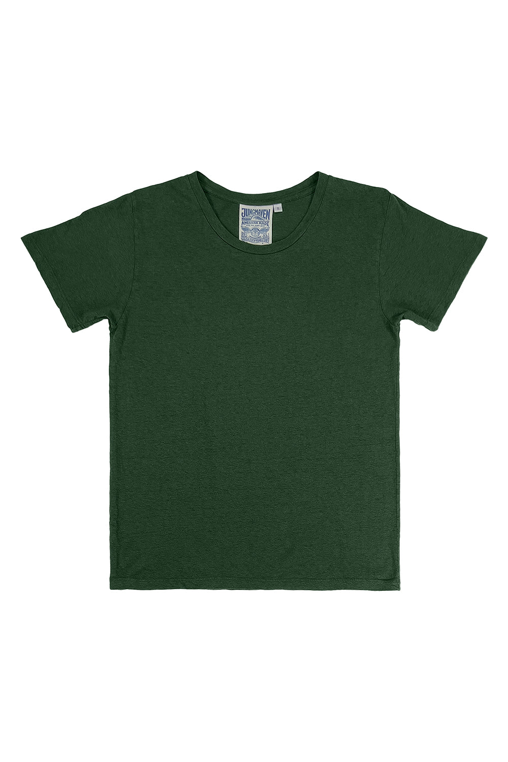 Lorel Tee - Sale Colors | Jungmaven Hemp Clothing & Accessories / Color: Hunter Green