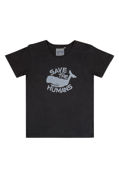 Save the Humans EnLorel Tee | Jungmaven Hemp Clothing & Accessories / Color: Black