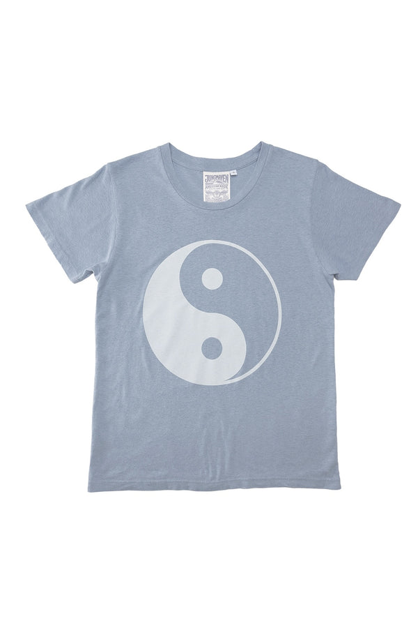Yin Yang Lorel Tee | Jungmaven Hemp Clothing & Accessories / Color: Coastal Blue