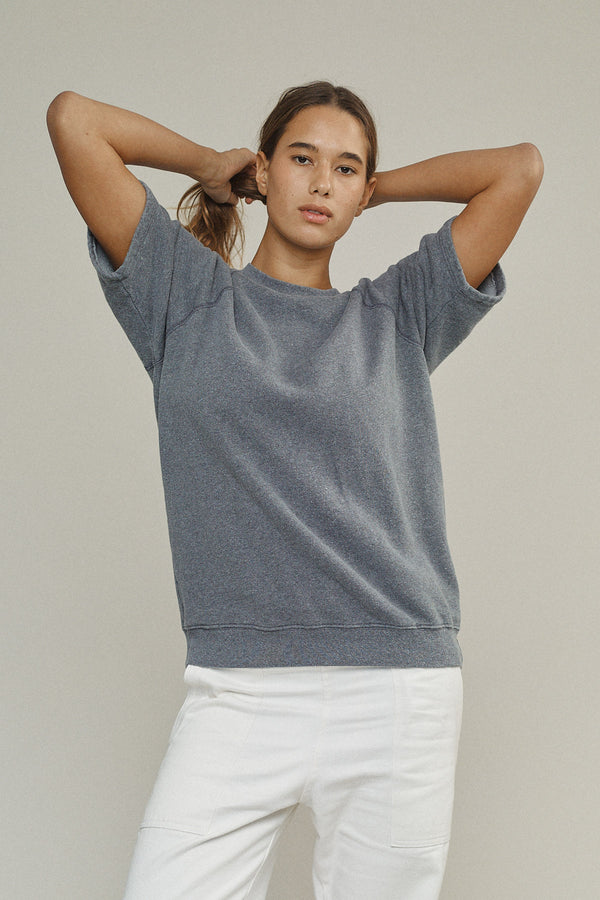 Heathered Magnuson Short Sleeve Raglan | Jungmaven Hemp Clothing & Accessories / Color: