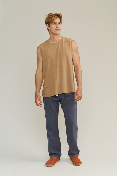 Pacific Coast Pant | Jungmaven Hemp Clothing & Accessories / model_desc: Louis is 6’0” wearing Medium