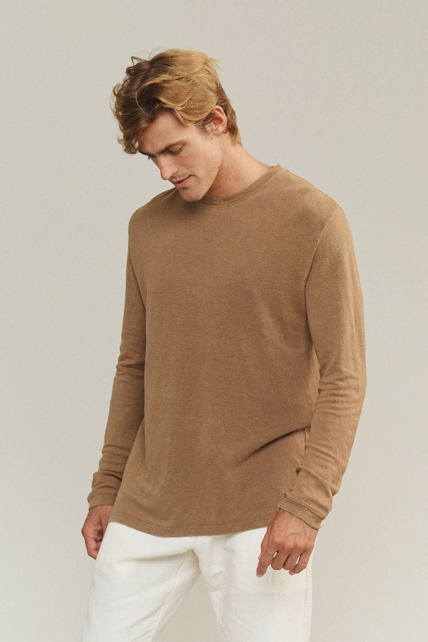 Mana 10 Long Sleeve - 100% Hemp Tee | Jungmaven Hemp Clothing & Accessories / Color: