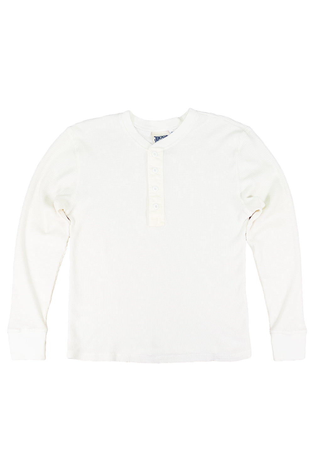 Thermal Mountain Henley | Jungmaven Hemp Clothing & Accessories / Color: Washed White