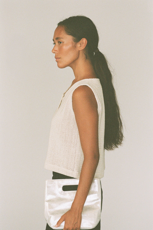 Montego Open Knit Vest | Jungmaven Hemp Clothing & Accessories / Color: 