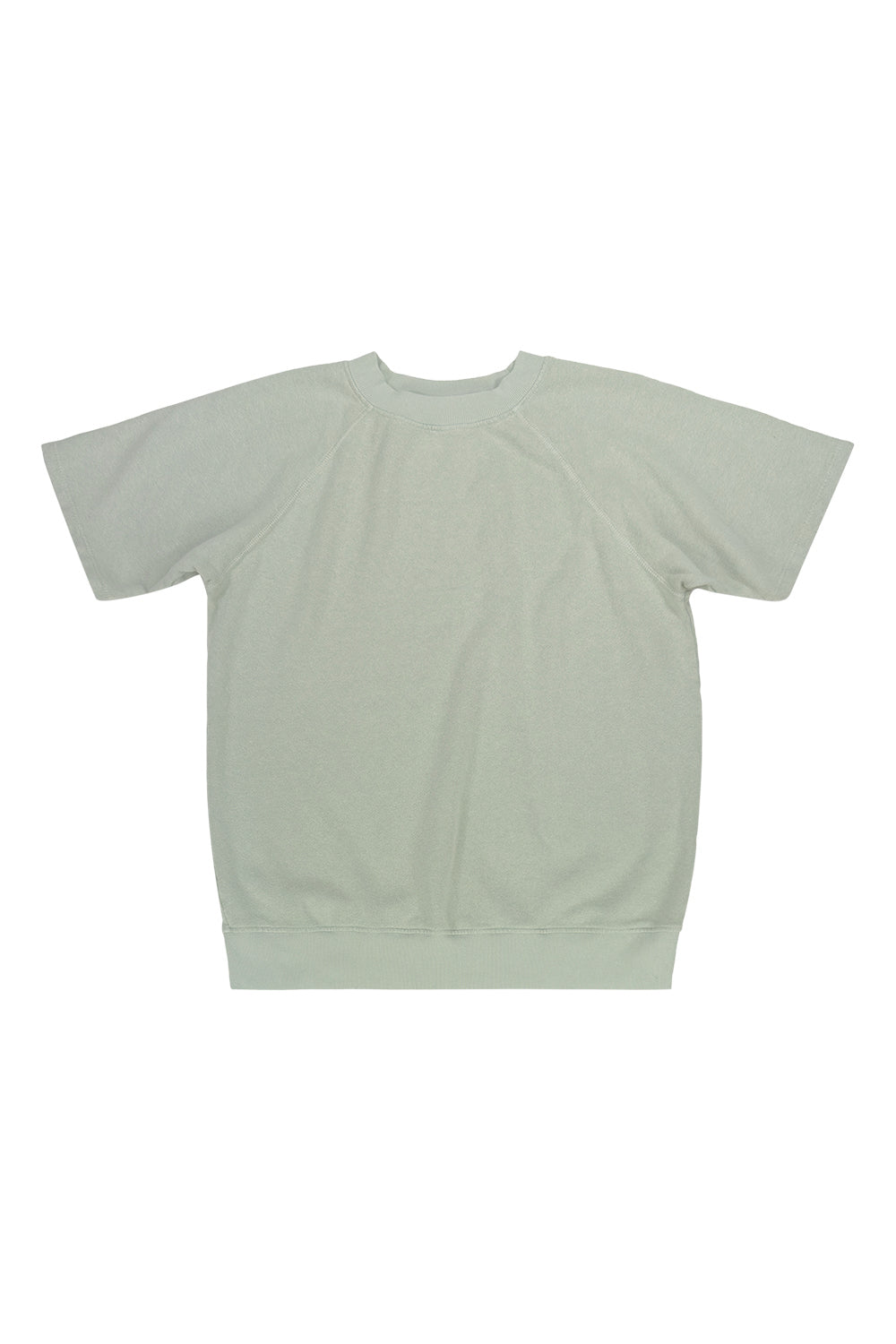 Magnunson Raglan Fleece | Jungmaven Hemp Clothing & Accessories / Color: Agave Green