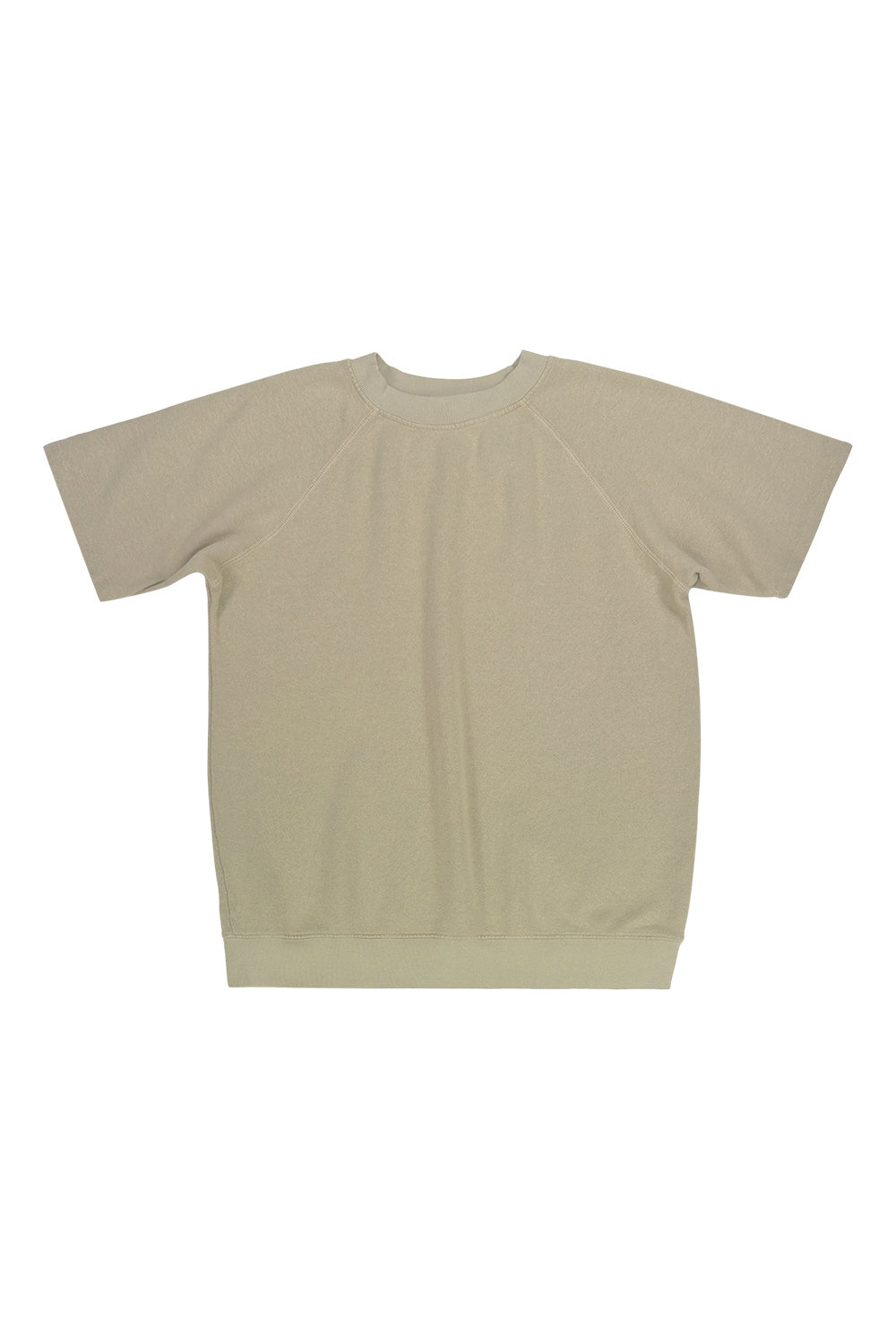 Magnunson Raglan Fleece | Jungmaven Hemp Clothing & Accessories / Color: Desert Khaki