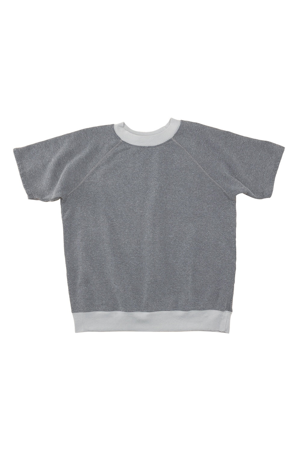 Heathered Magnuson Short Sleeve Raglan | Jungmaven Hemp Clothing