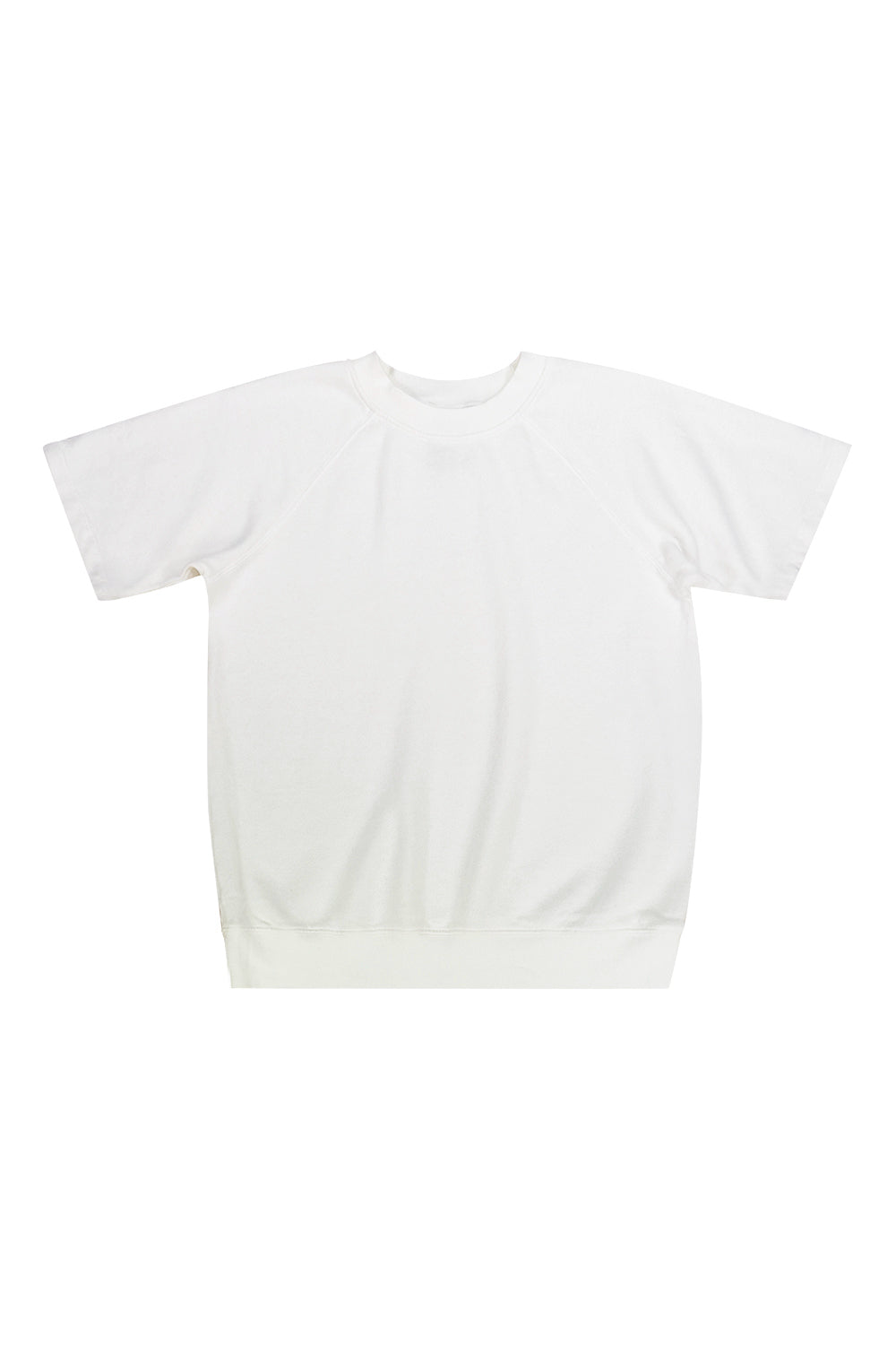 Magnunson Raglan Fleece | Jungmaven Hemp Clothing & Accessories / Color: Washed White