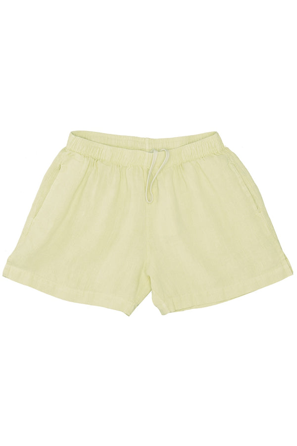 Makena 100% Hemp Short | Jungmaven Hemp Clothing & Accessories / Color: Sunbleached Yellow