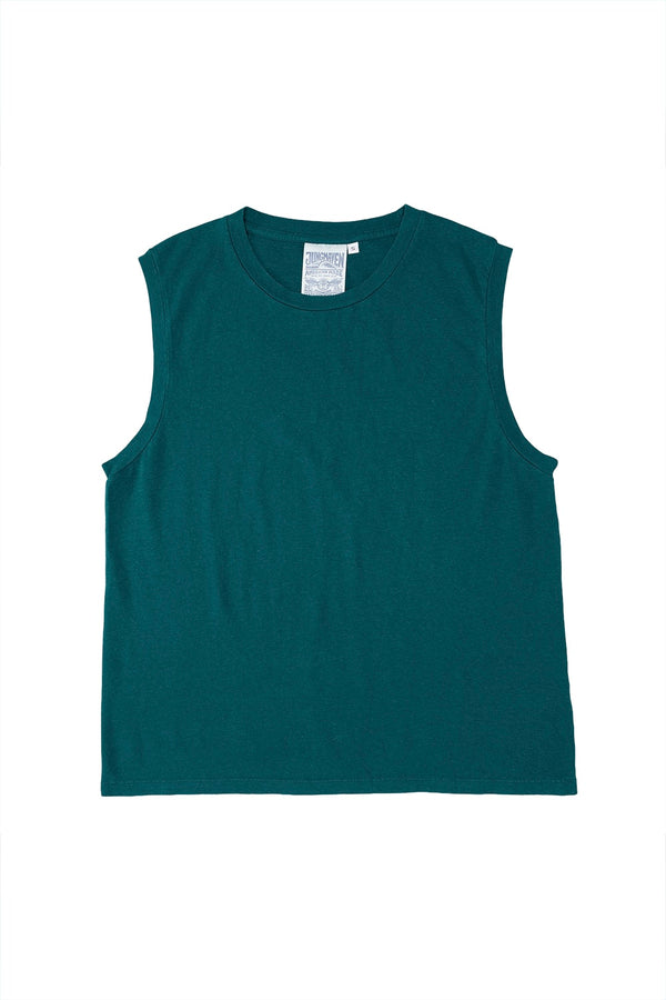 Malibu Muscle Tee | Jungmaven Hemp Clothing & Accessories / Color: Deep Teal 