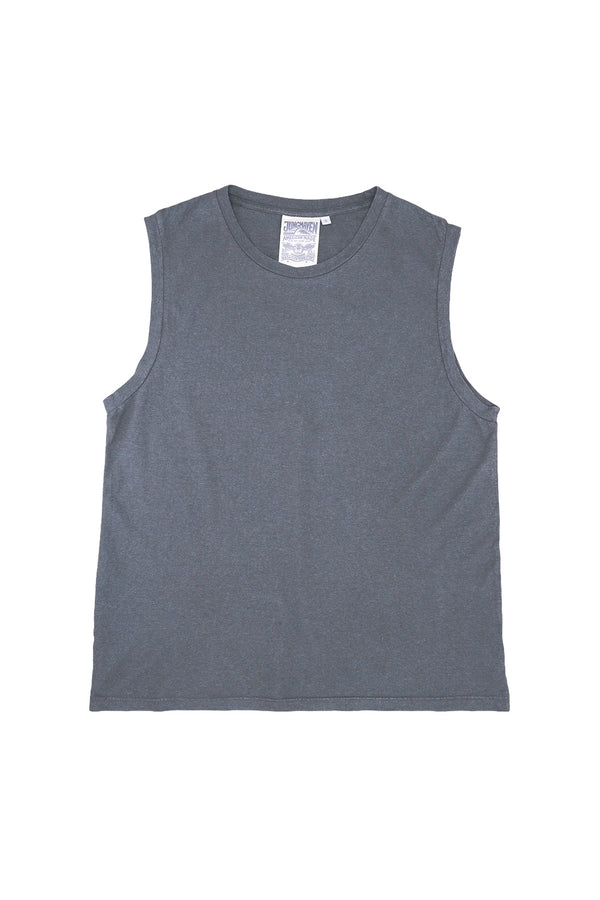 Malibu Muscle Tee | Jungmaven Hemp Clothing & Accessories / Color: Diesel Gray