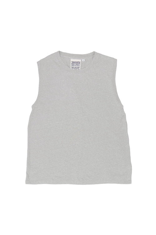 Heathered Malibu Muscle Tee | Jungmaven Hemp Clothing & Accessories / Color: Athletic Gray