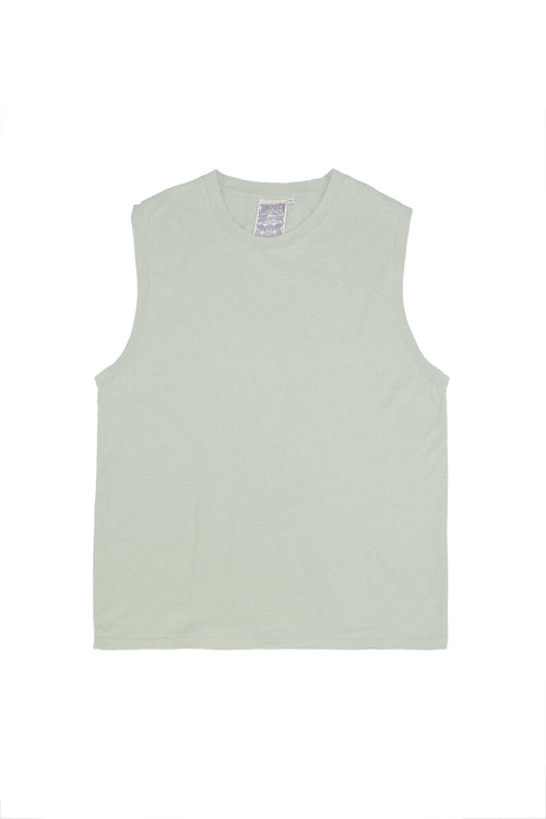 Malibu Muscle Tee - Sale Colors | Jungmaven Hemp Clothing & Accessories / Color: Agave Green