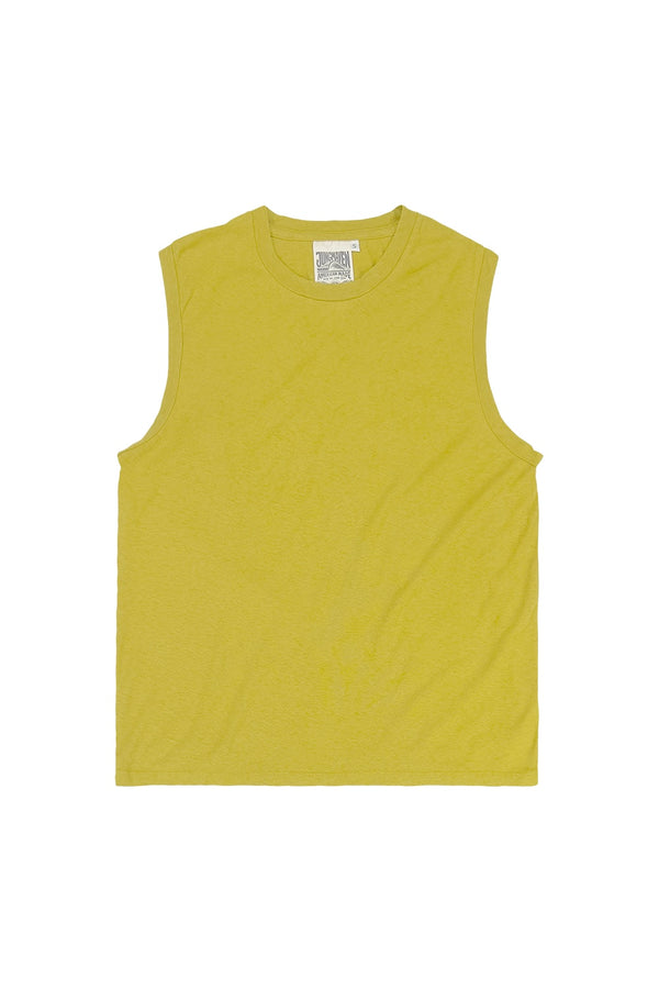 Malibu Muscle Tee - Sale Colors | Jungmaven Hemp Clothing & Accessories / Color: Citrine Yellow