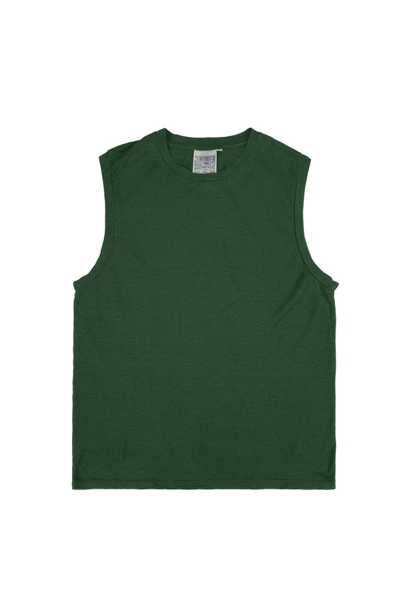 Malibu Muscle Tee - Sale Colors | Jungmaven Hemp Clothing & Accessories / Color: Hunter Green