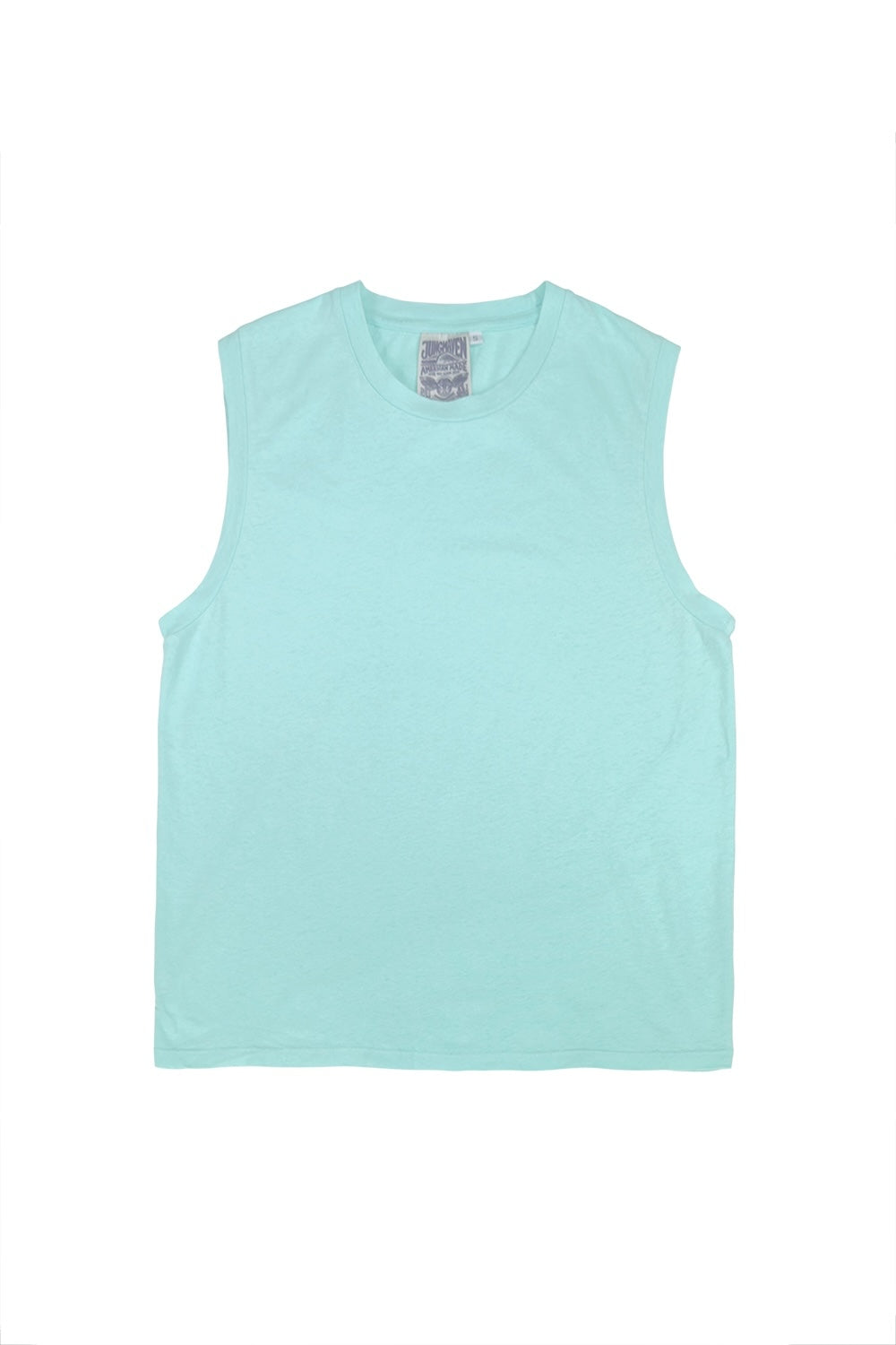 Malibu Muscle Tee | Jungmaven Hemp Clothing & Accessories / Color: Oasis Blue