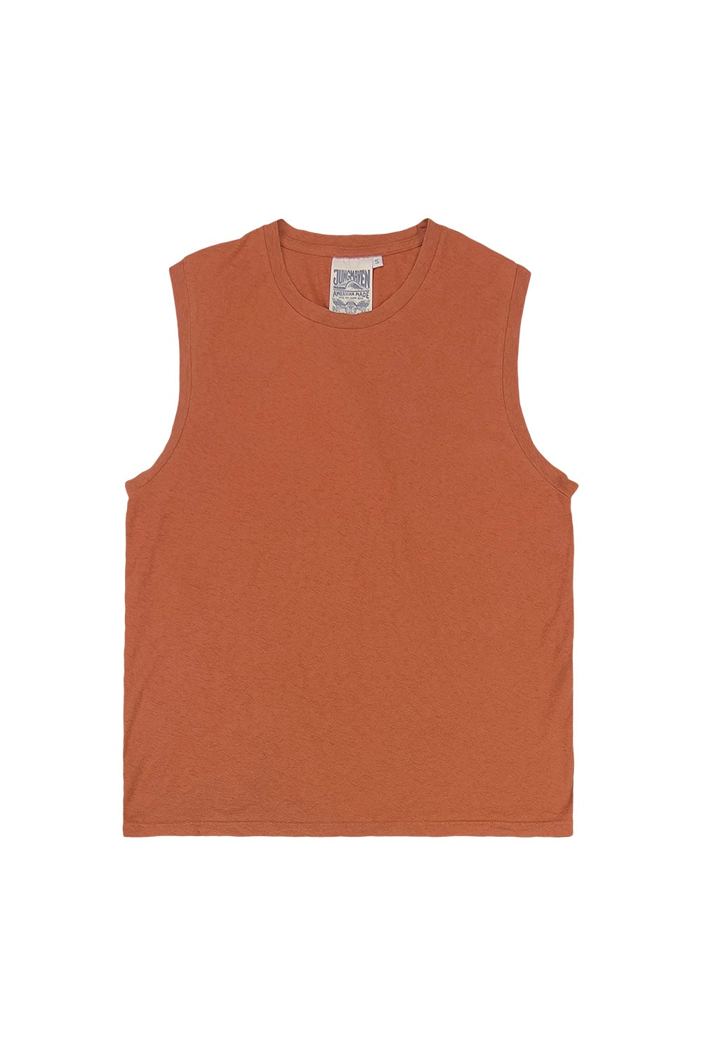 Malibu Muscle Tee - Sale Colors | Jungmaven Hemp Clothing & Accessories / Color: Rooibos Tea