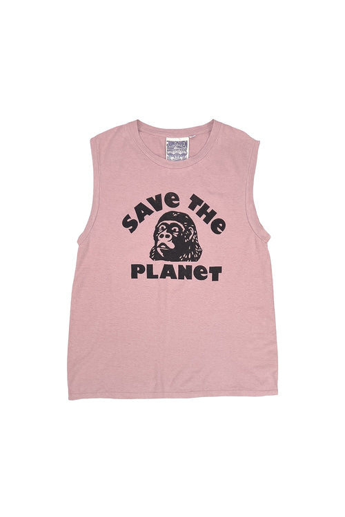 ve the Planet Malibu Muscle Tee | Jungmaven Hemp Clothing & Accessories / Color: Rose Quarz