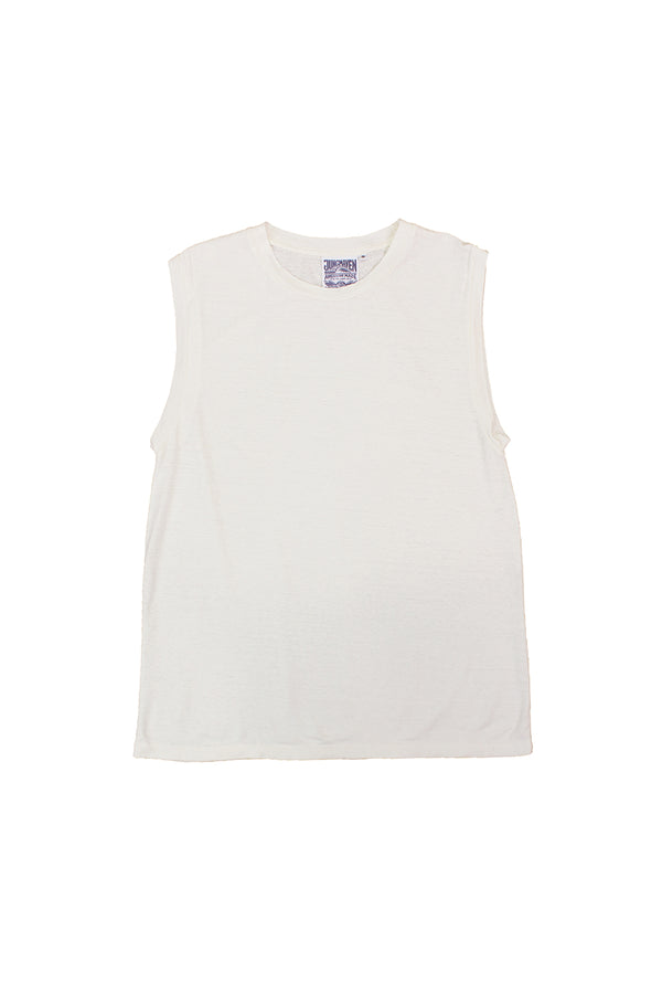 Malibu Muscle Tee | Jungmaven Hemp Clothing & Accessories / Color: Washed White