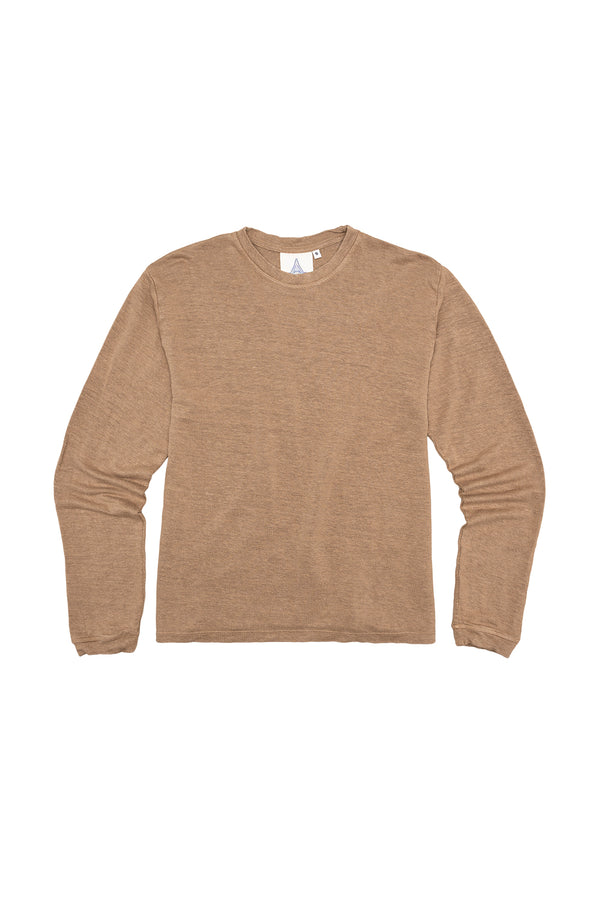 Mana 10 Long Sleeve - 100% Hemp Tee | Jungmaven Hemp Clothing & Accessories / Color: Coyote