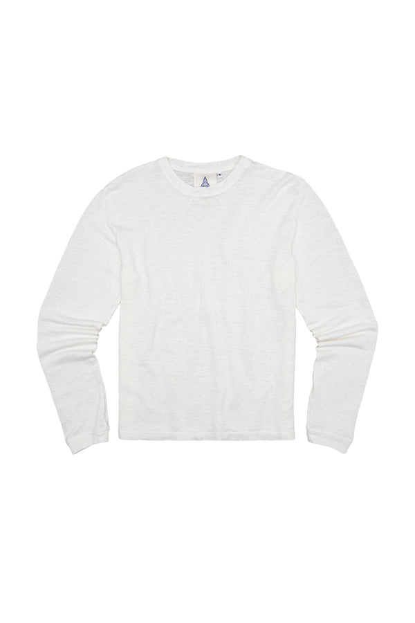 Mana 10 Long Sleeve - 100% Hemp Tee | Jungmaven Hemp Clothing & Accessories / Color: Washed White