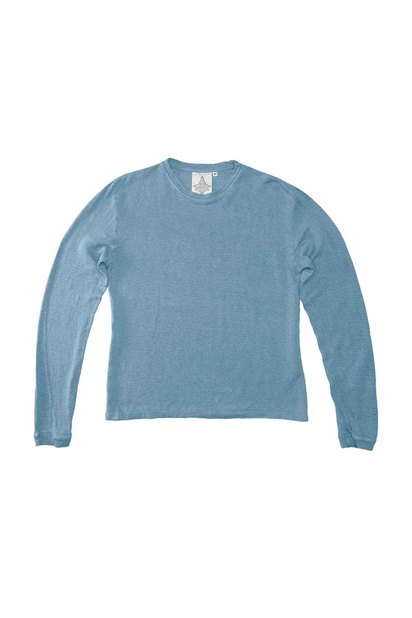 Mana 10 Long Sleeve - 100% Hemp Tee | Jungmaven Hemp Clothing & Accessories / Color: Blue Heaven