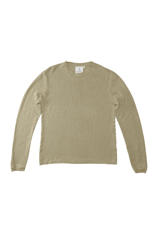 Mana 10 Long Sleeve - 100% Hemp Tee | Jungmaven Hemp Clothing & Accessories / Color: Desert Khaki