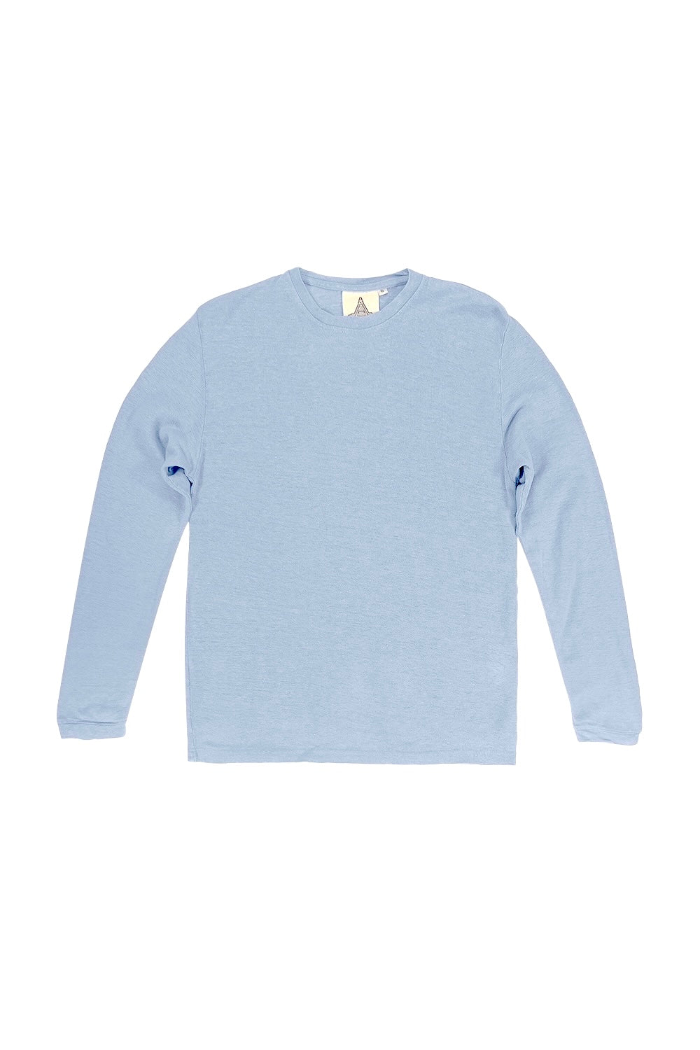 Mana 10 Long Sleeve - 100% Hemp Tee | Jungmaven Hemp Clothing & Accessories / Color: Coastal Blue